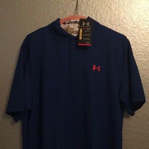 Under Armour heat gear loose polo size medium